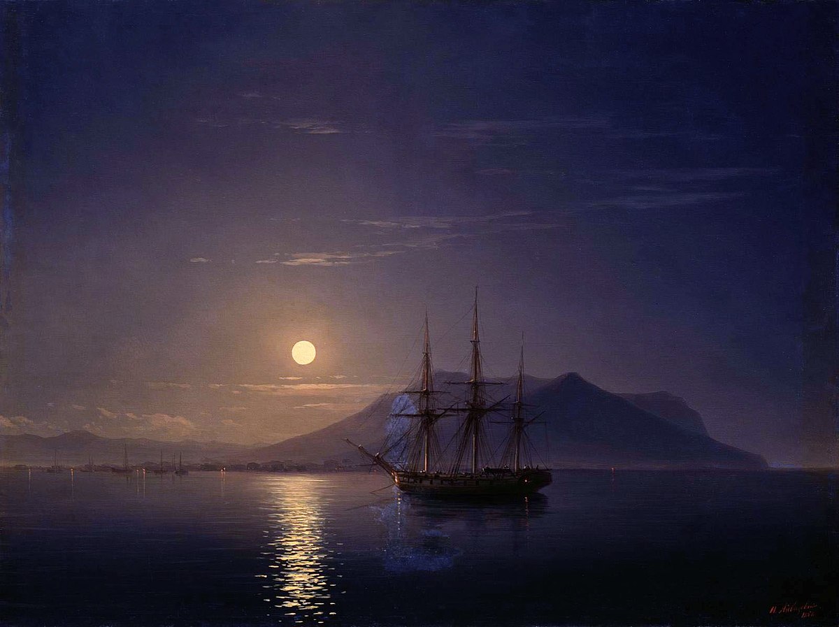 Anti-Crisis Strategic Consulting • A Metaphor with Ivan Aivazovsky's painting "A Sailboat off the Coast of the Crimea on a Moonlit Night"