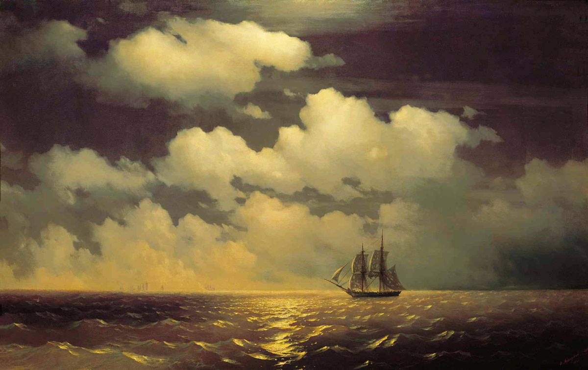 Anti-Crisis Strategic Consulting • A Metaphor with Ivan Aivazovsky's painting "Brig Mercury Meets with a Russian Squadron After the Victory over two Turkish Ships"