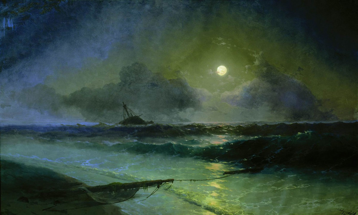 Anti-Crisis Strategic Consulting • A Metaphor with Ivan Aivazovsky's painting "Moonrise in Feodosia"