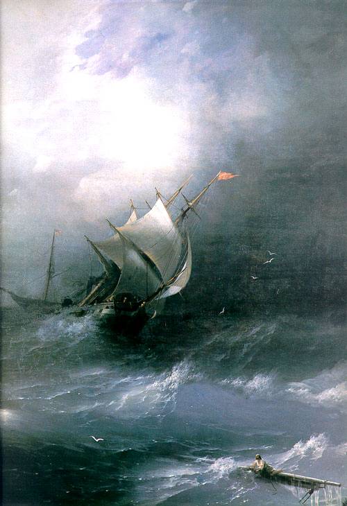 Anti-Crisis Strategic Consulting • A Metaphor with Ivan Aivazovsky's painting "Shipwreck on the North Sea"