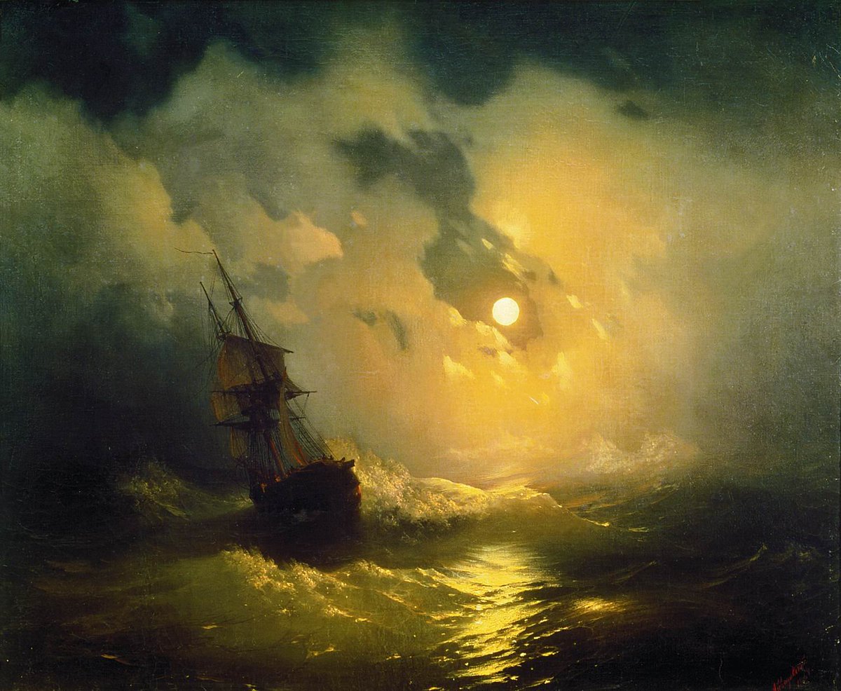 Anti-Crisis Strategic Consulting • A Metaphor with Ivan Aivazovsky's painting "Tempest at Sea at Night"